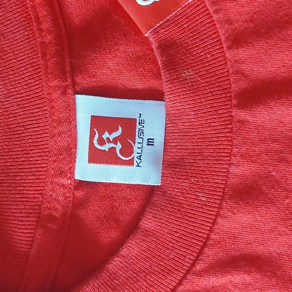 KALLUSIVE Red graphic T- shirt size Medium - Picture 4 of 8
